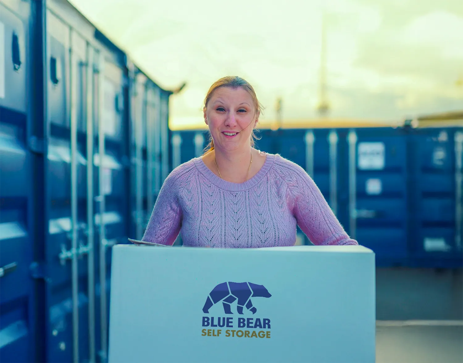 Blue Bear Self Storage Corby - Affordable Drive-Up Container Storage in Corby