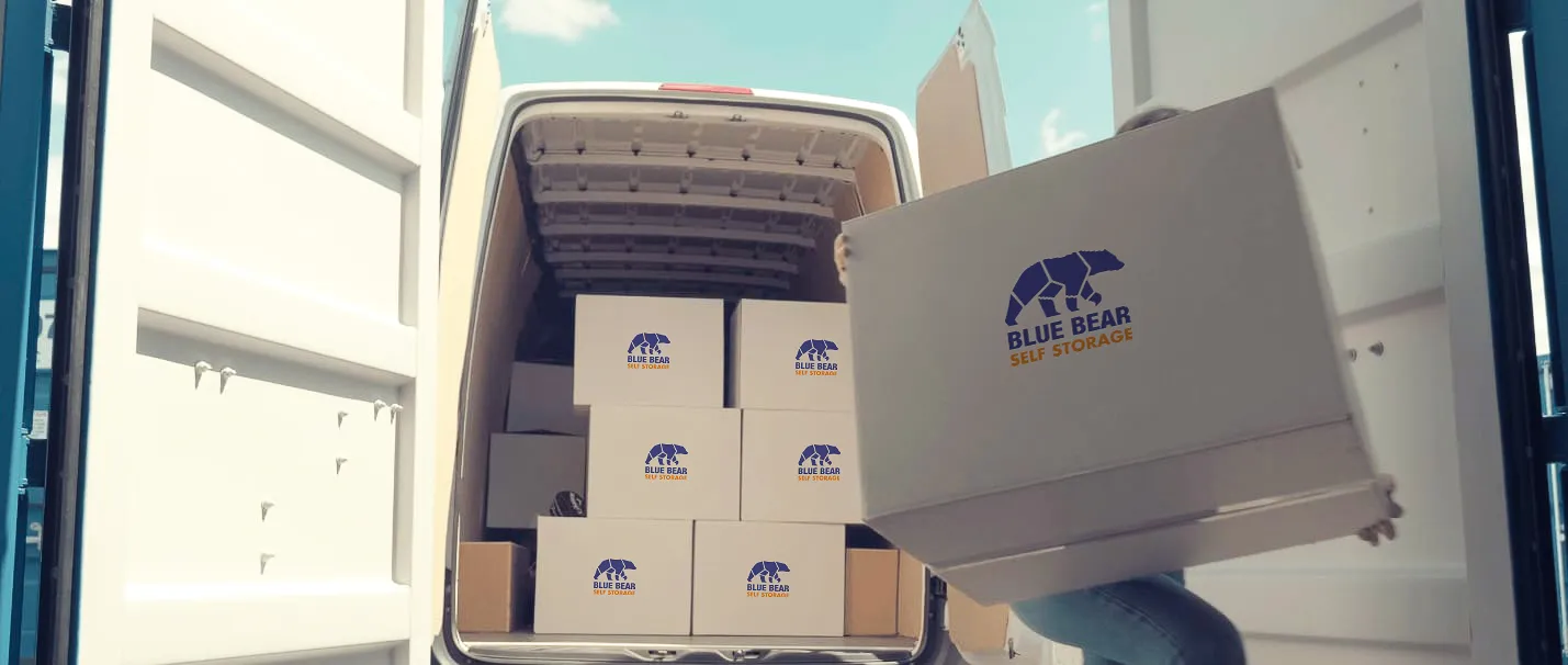 Drive-up Storage Units in Huntingdon with Blue Bear Self Storage