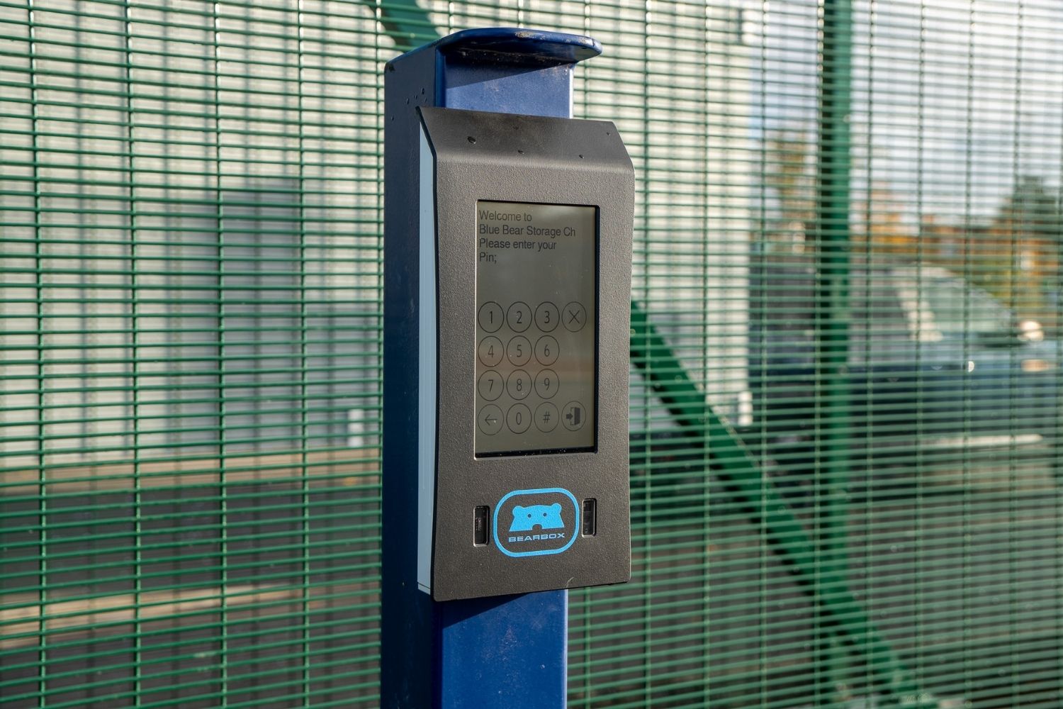 Gated Entry for Secure Cheltenham Storage Units - Blue Bear Self Storage Cheltenham