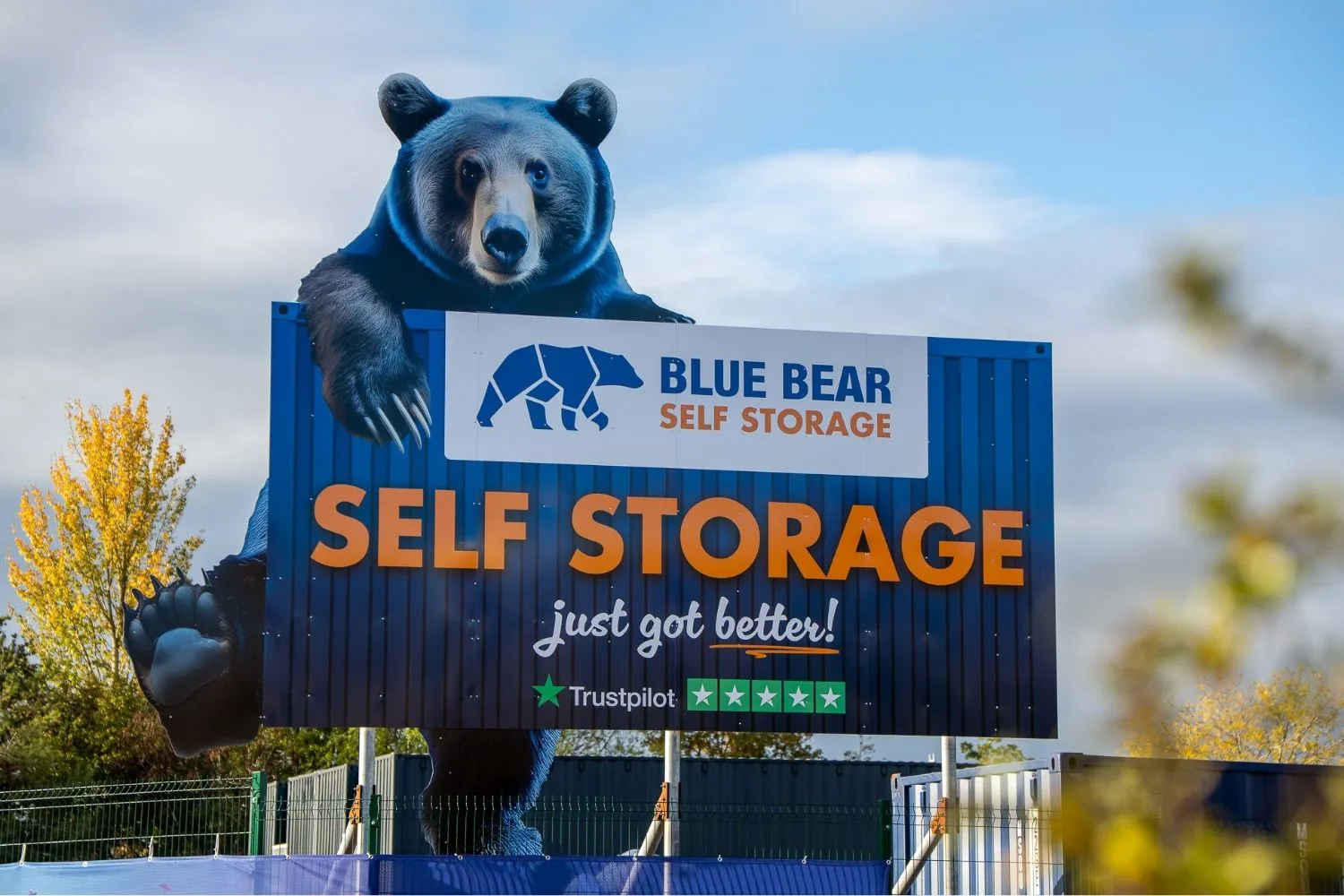 Our Cheltenham Storage Facility - Blue Bear Self Storage Cheltenham