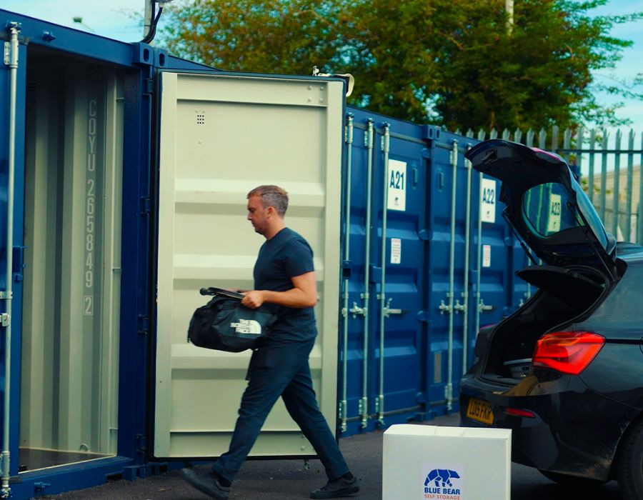 Blue Bear Self Storage in Bury St Edmunds