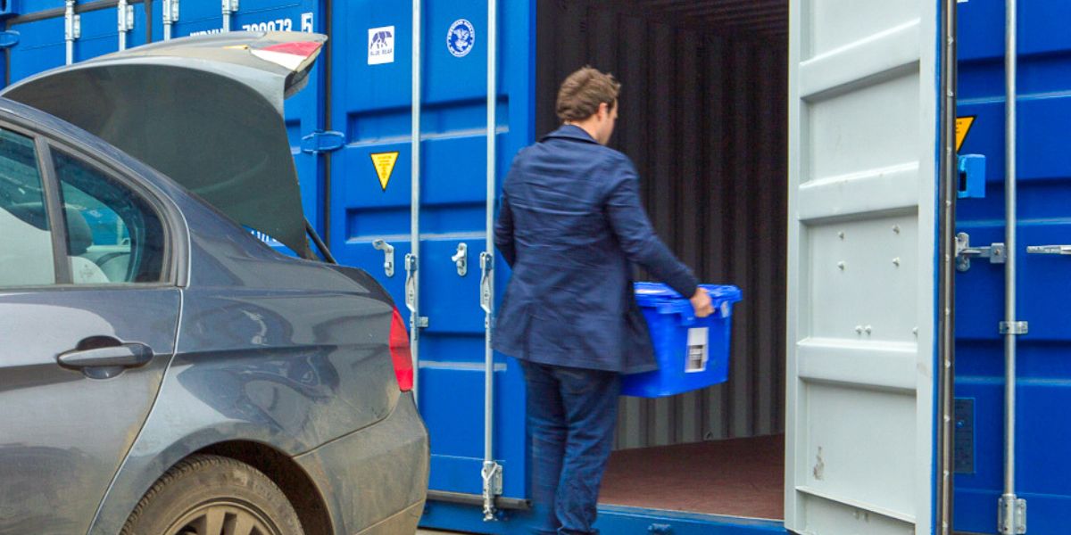 Drive-up Document Storage Secure Business Storage Solutions | Blue Bear Self Storage