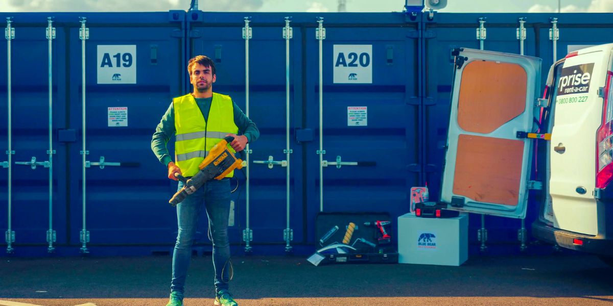 Tool Storage for Tradespeople Secure Equipment Storage for Trades | Blue Bear Self Storage