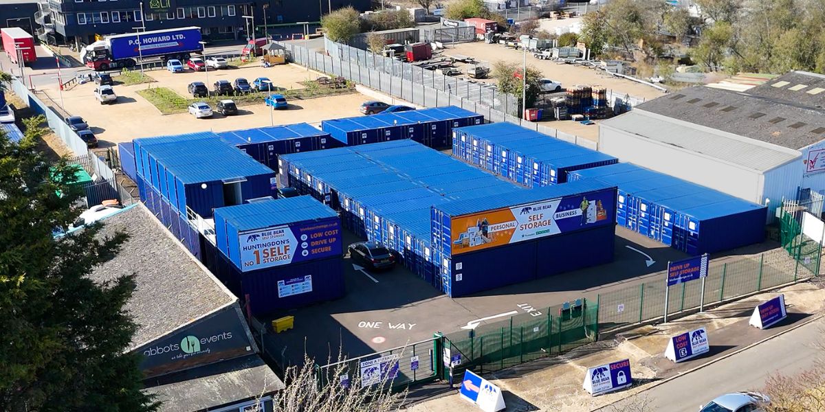 Blue Bear Self Storage Huntingdon Container Storage Unit Facility