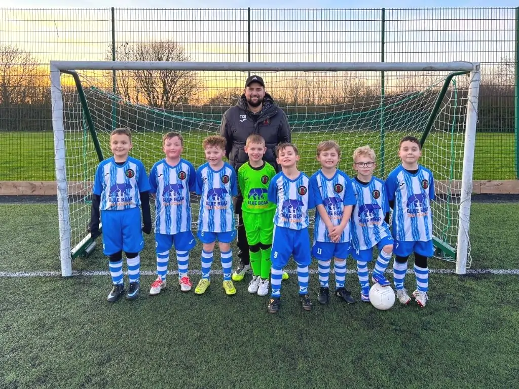 Blue Bear Proudly Sponsors Corby Hellenic Fisher U7 Hurricanes